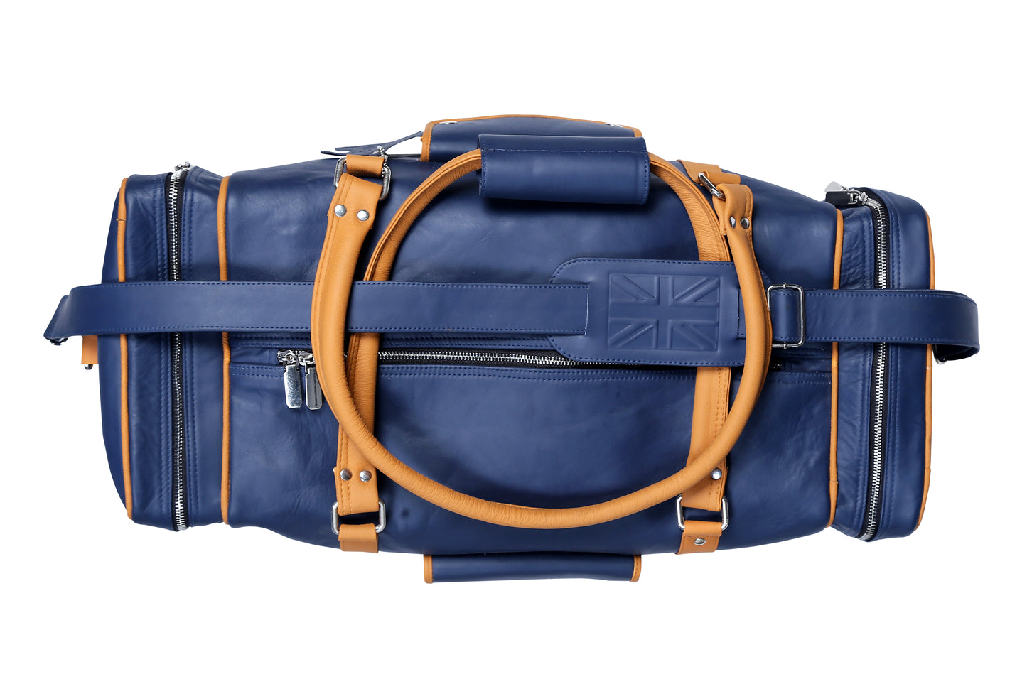Taurus88 Cow Leather black Duffle Bag